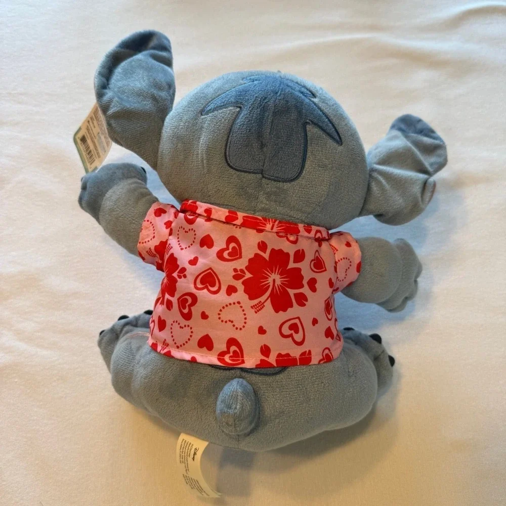 Disney Stitch Valentine's Day Plush‎ with Pink Heart Shirt – Just Play – 11